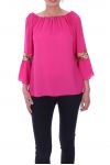 TUNIC BOHEMIENNE 9066 FUSHIA