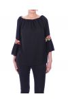 TUNIC BOHEMIENNE 9066 BLACK