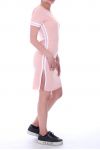 DRESS HAS BAND 9068 ROSE