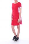 VESTIDO TIENE BANDA 9068 ROJO