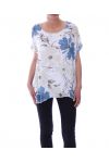 TOP FLOREALE 9077 BIANCO