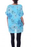 TOP FLOREALE 9077 AZZURRO