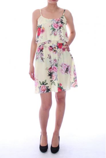 JURK FLOWER 9084 GEEL