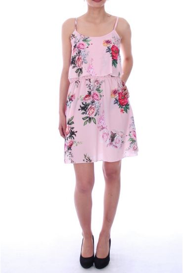 DRESS FLOWER 9084 ROSE