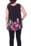 LARGE SIZE TOP PRINTS 9089 BLACK