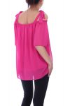 TOP STRAPLESS EEN TE BOUWEN 9110 FUSHIA