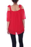 TOP STRAPLESS EEN TE BOUWEN 9110 ROOD