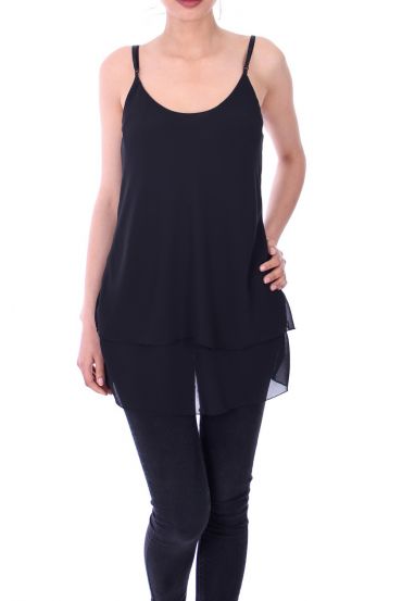 TOP A BRETELLES 9107 NOIR