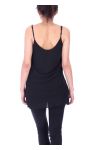 TOP HAS SHOULDER STRAPS 9107 BLACK