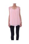 TOP CORTO IN PIZZO 9112 ROSA