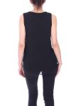 TOP CREMALLERAS PERLAS 9116 NEGRO