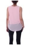 TOP CREMALLERAS PERLAS 9116 ROSA