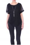 TOP AJOURE 9028 BLACK