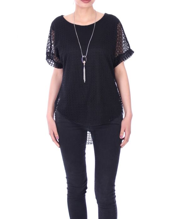 TOP AJOURE 9028 BLACK