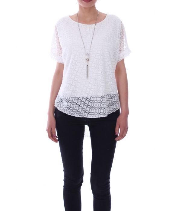 TOP AJOURE 9028 BIANCO