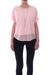 TOP AJOURE 9028 ROSE