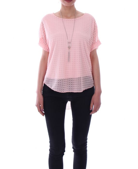 TOP AJOURE 9028 ROSA