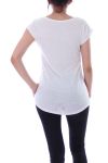 T-SHIRT AMORE 9119 BIANCO