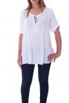 TUNIC WIDE BOHEME 9137 WHITE