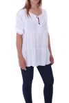 TUNIC WIDE BOHEME 9137 WHITE