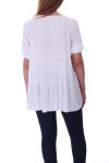 TUNIC WIDE BOHEME 9137 WHITE