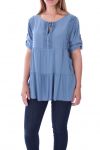 TUNIC WIDE BOHEME 9137 BLUE