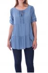 TUNIC WIDE BOHEME 9137 BLUE