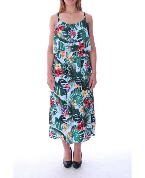 DRESS PRINTS FOR TROPICAL 9131 BLUE