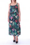 KLEID DRUCKT TROPICAL 9131 MARINE