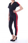 COMBINATIE BROEK BAND 9130 ROOD