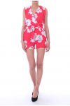 COMBI-SHORT 9156 ROUGE