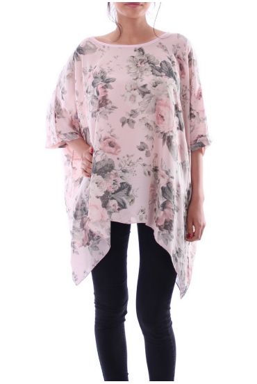 TUNIC ASYMMETRIC COVER 9168 PINK