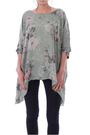 TUNIC ASYMMETRIC COVER 9168 MILITARY GREEN