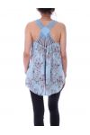 TOP OPEN BACK 9166 BLUE