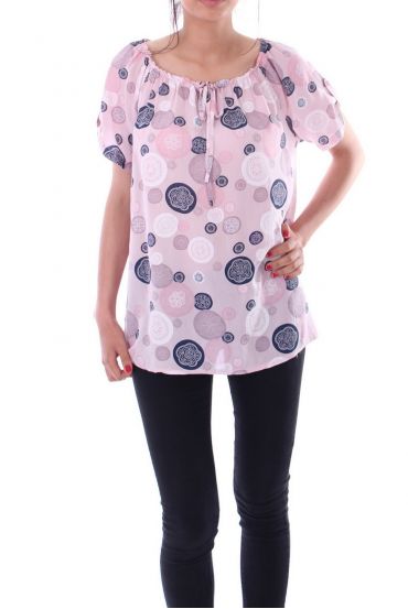 TUNIC PRINTED 9165 PINK