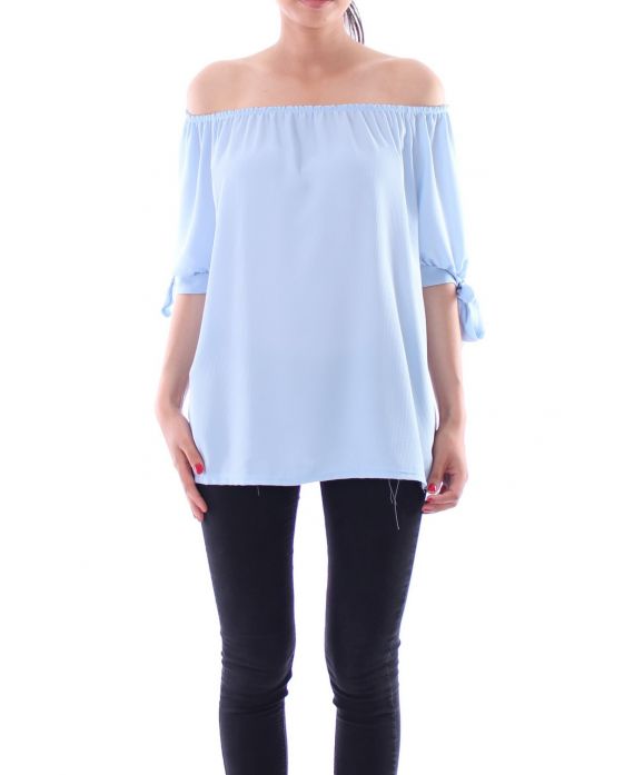 TOP PERLINE BLU 9159 INDIRIZZO