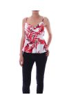 TOP ESTAMPADOS TROPICALES 9149 BLANCO