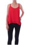 TOP DOS CROISE 9146 ROUGE