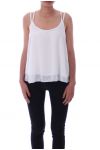 TOP BACK CROSS WHITE