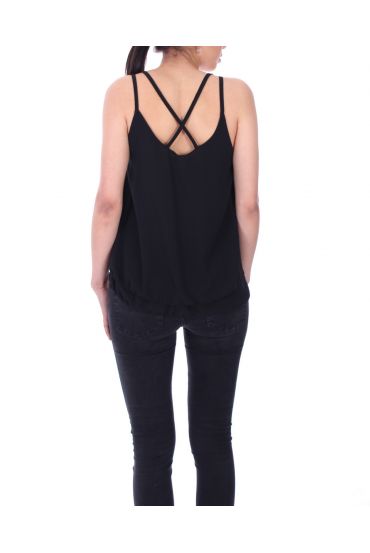 TOP BACK CROSS BLACK