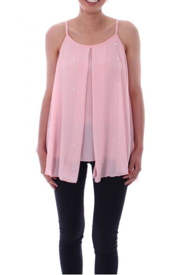 TOP DRAPIERT PERLEN 9147 ROSA