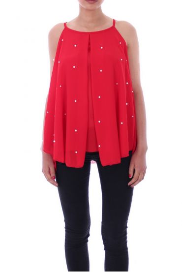 TOP DRAPE KRALEN 9147 ROOD