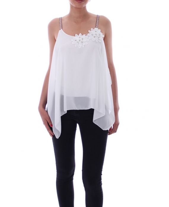 TOP FLEURS 9144 BLANC