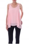 TOP SCHIENA IN PIZZO 9143 ROSA