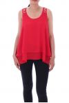 TOP BACK LACE 9143 ROOD