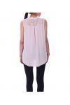 BLUSA DE ENCAJE ROSA 9141