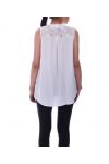 BLUSA DE ENCAJE 9141 BLANCO