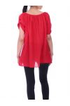 TUNIQUE BRODEE 9142 ROJO