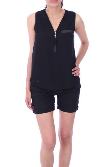 TOP CREMALLERAS 9172 NEGRO