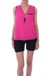 TOP CREMALLERAS 9172 FUSHIA